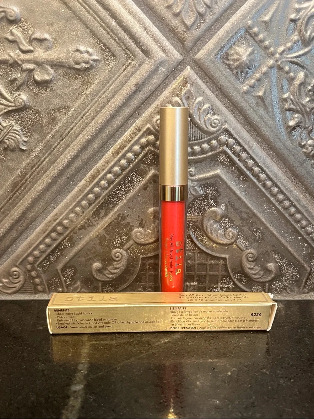 Stila Sheer Sorriso Liquid Lipstick — Sheer Watermelon